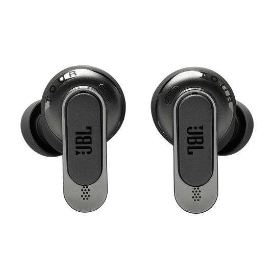 JBL Tour Pro 3 - Black - True Wireless Noise Cancelling earbuds with Smart Charging Case™ - Front